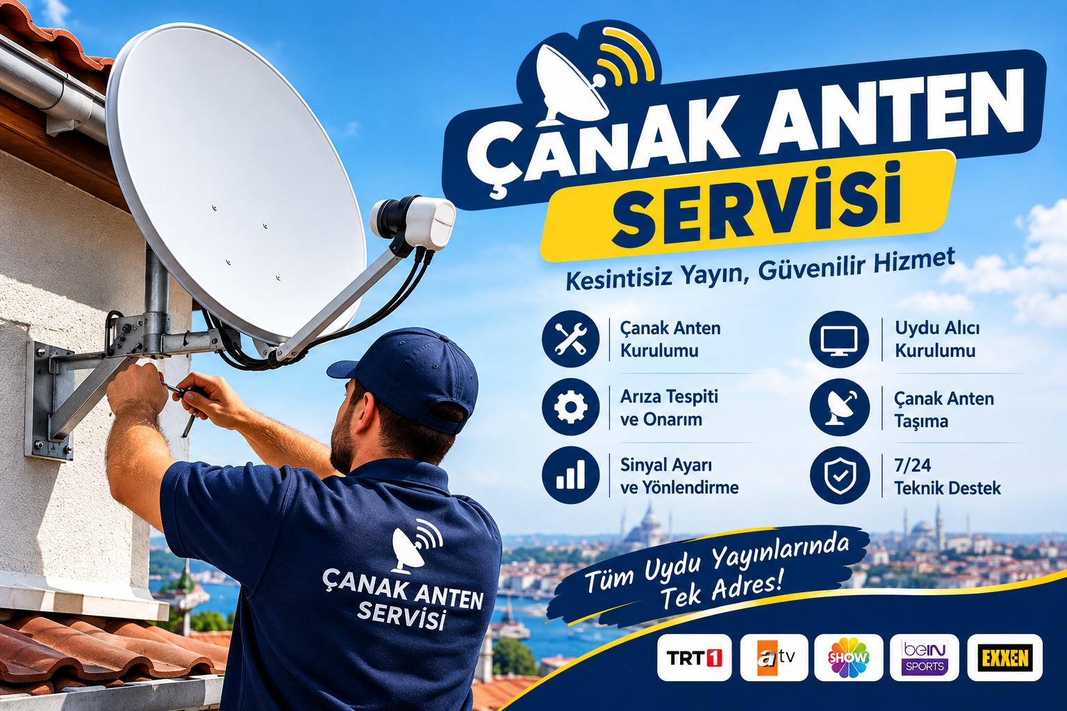 Çanak Anten Servisi